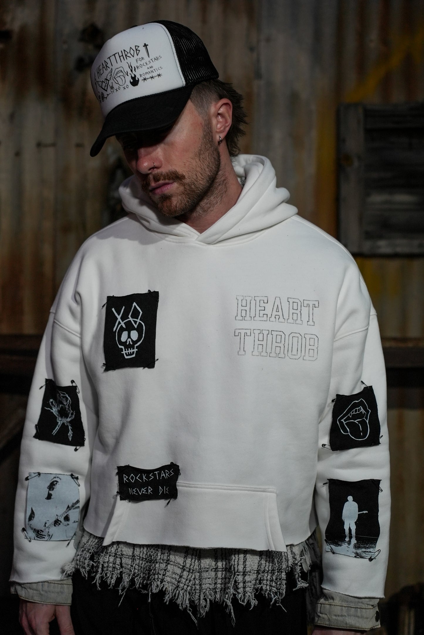 “Rockstars Never Die” Custom Hoodie