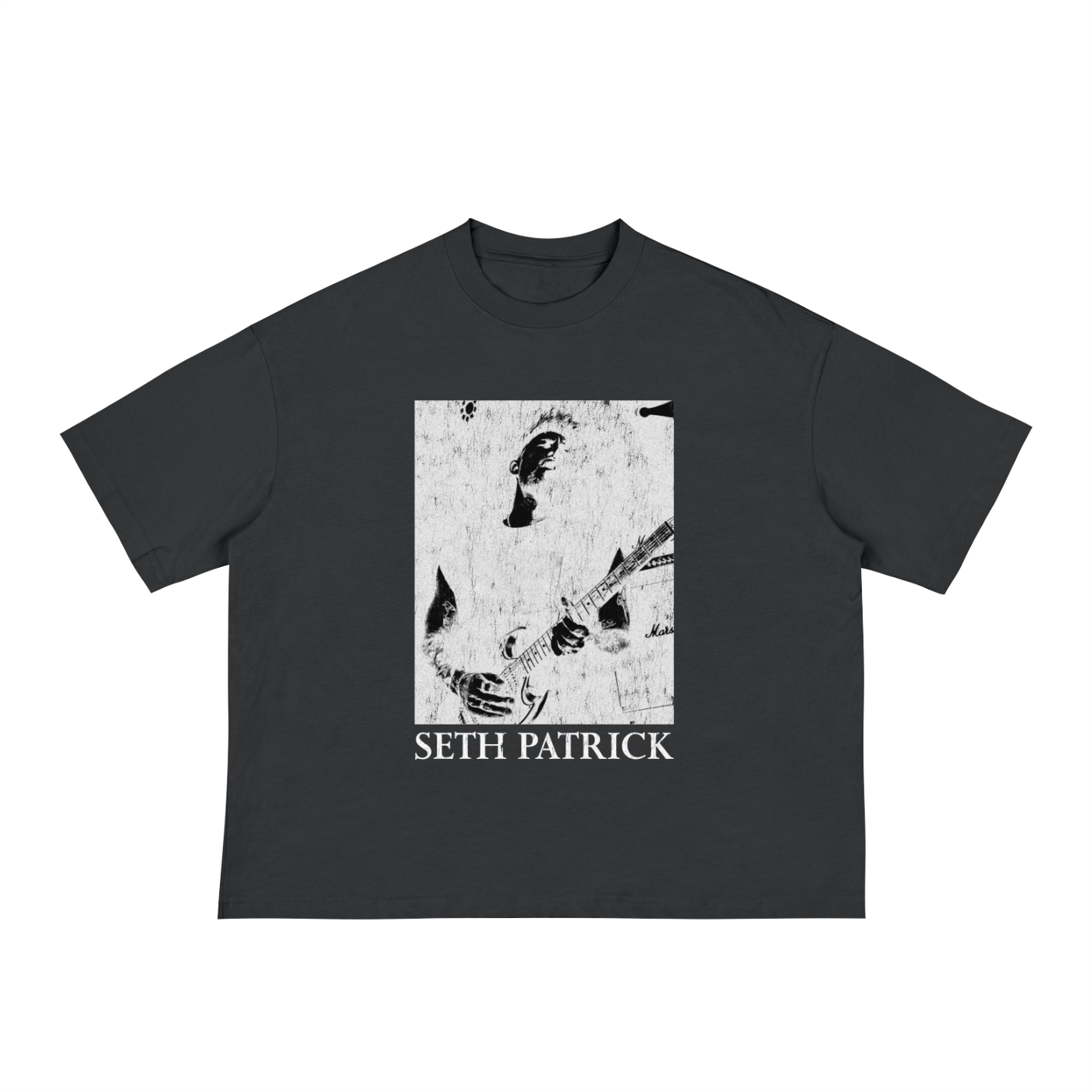 Seth Patrick Stage Boxy Tee Black)
