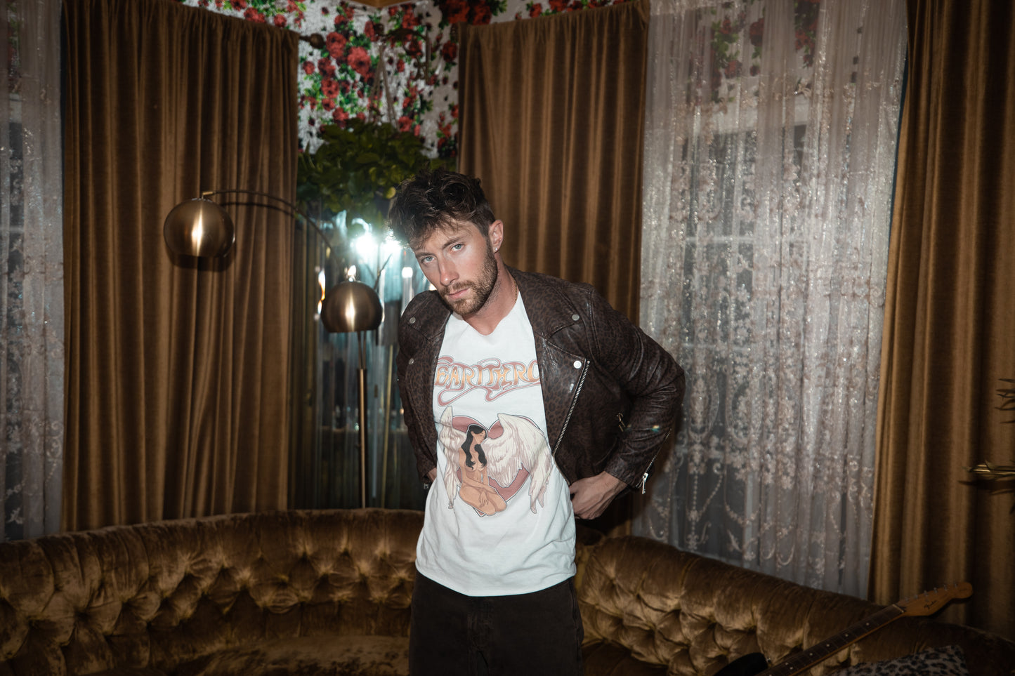 "Angel" Stone Wash T-Shirt