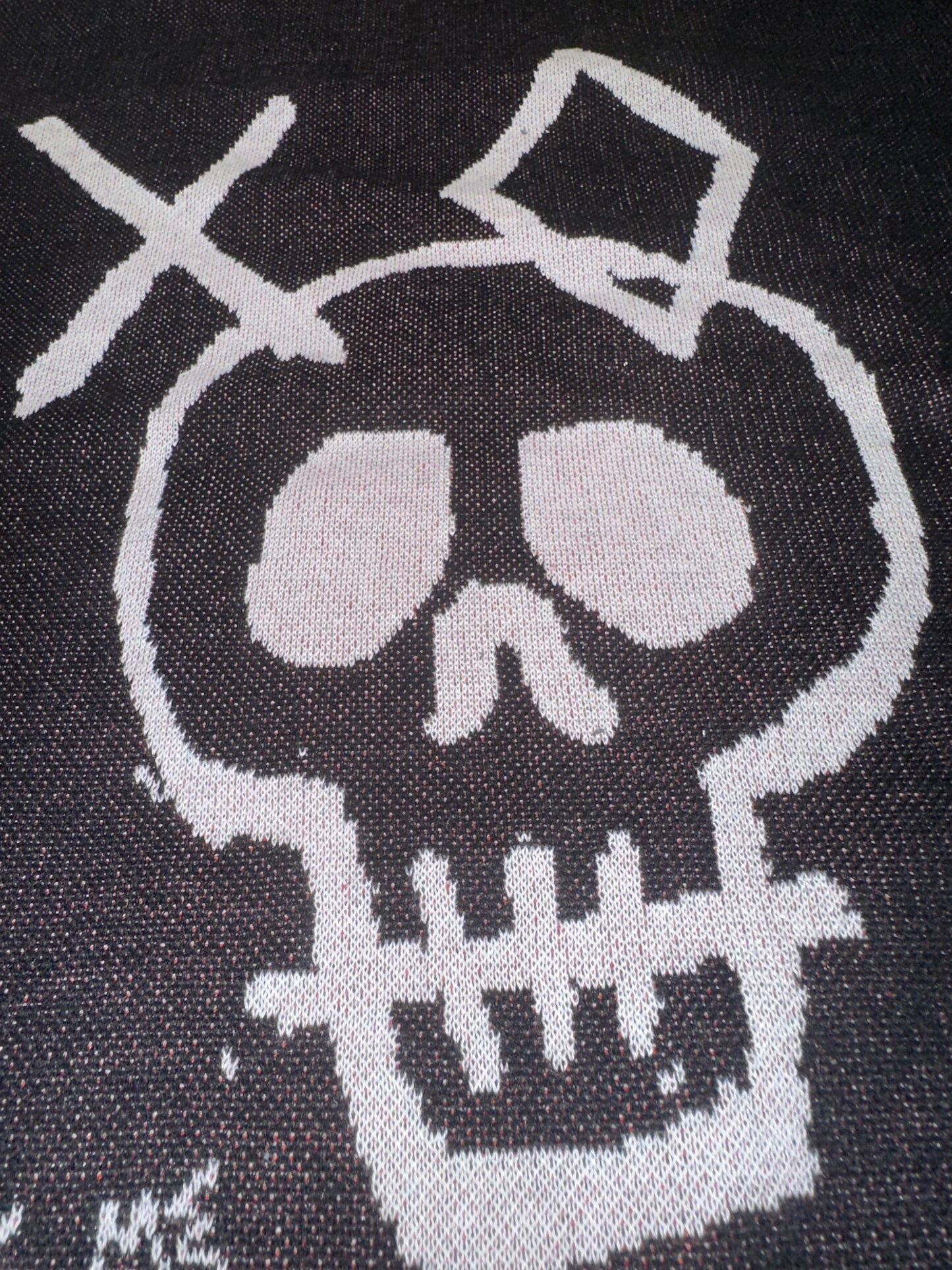 "Love Me to Death" Knitted Sweater