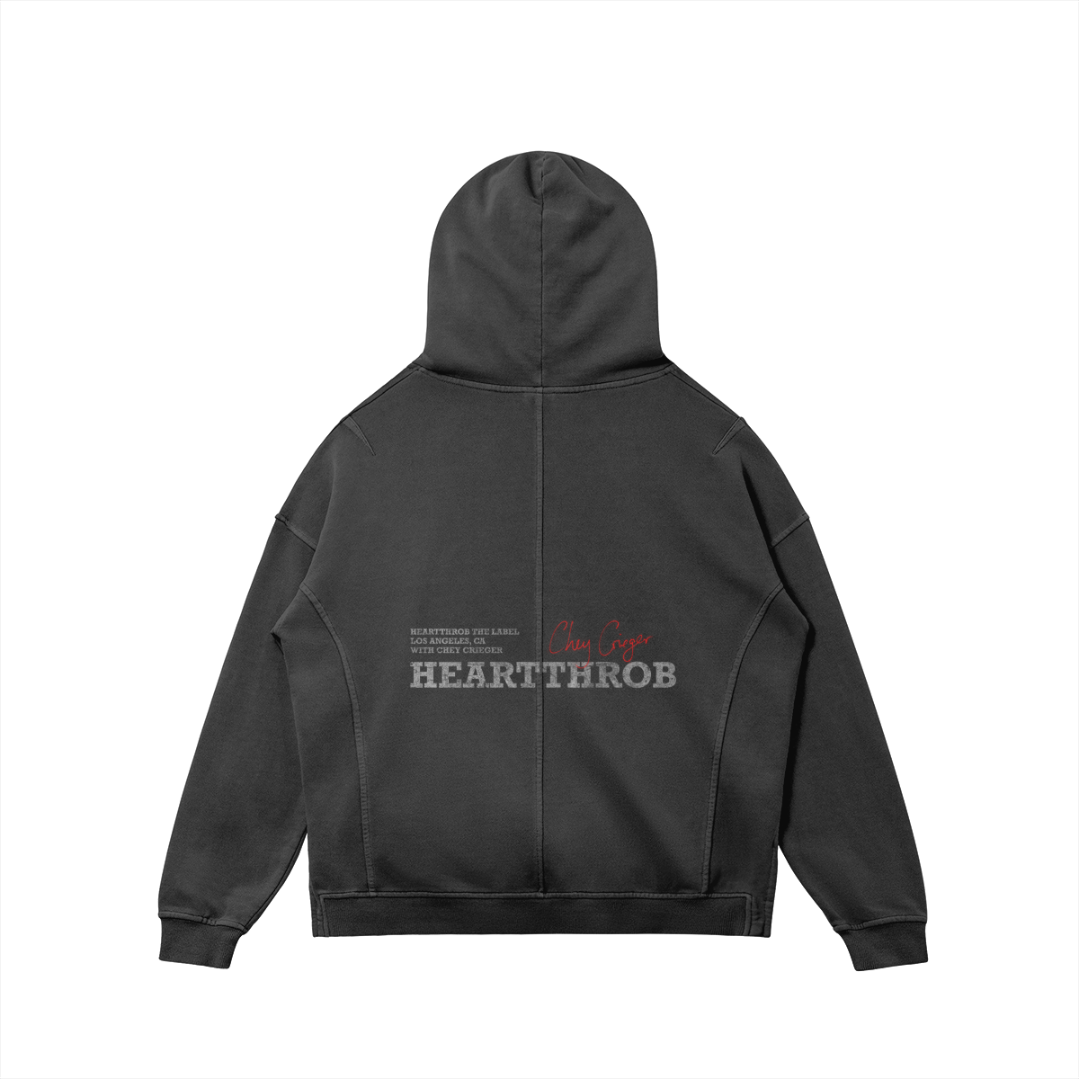 Chey Crieger "Silhouette" Washed Hoodie