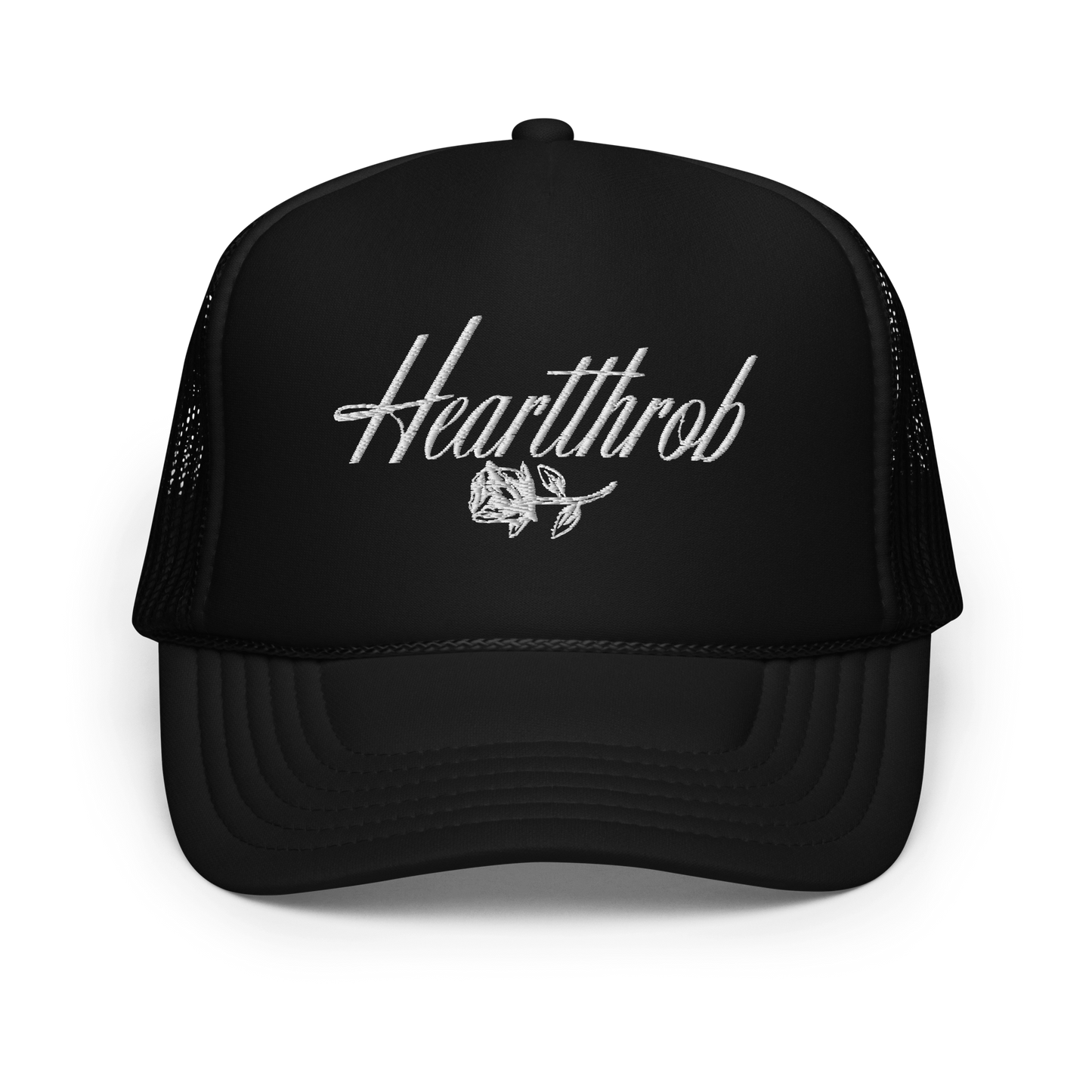 "Valentine" Trucker Hat (Black)