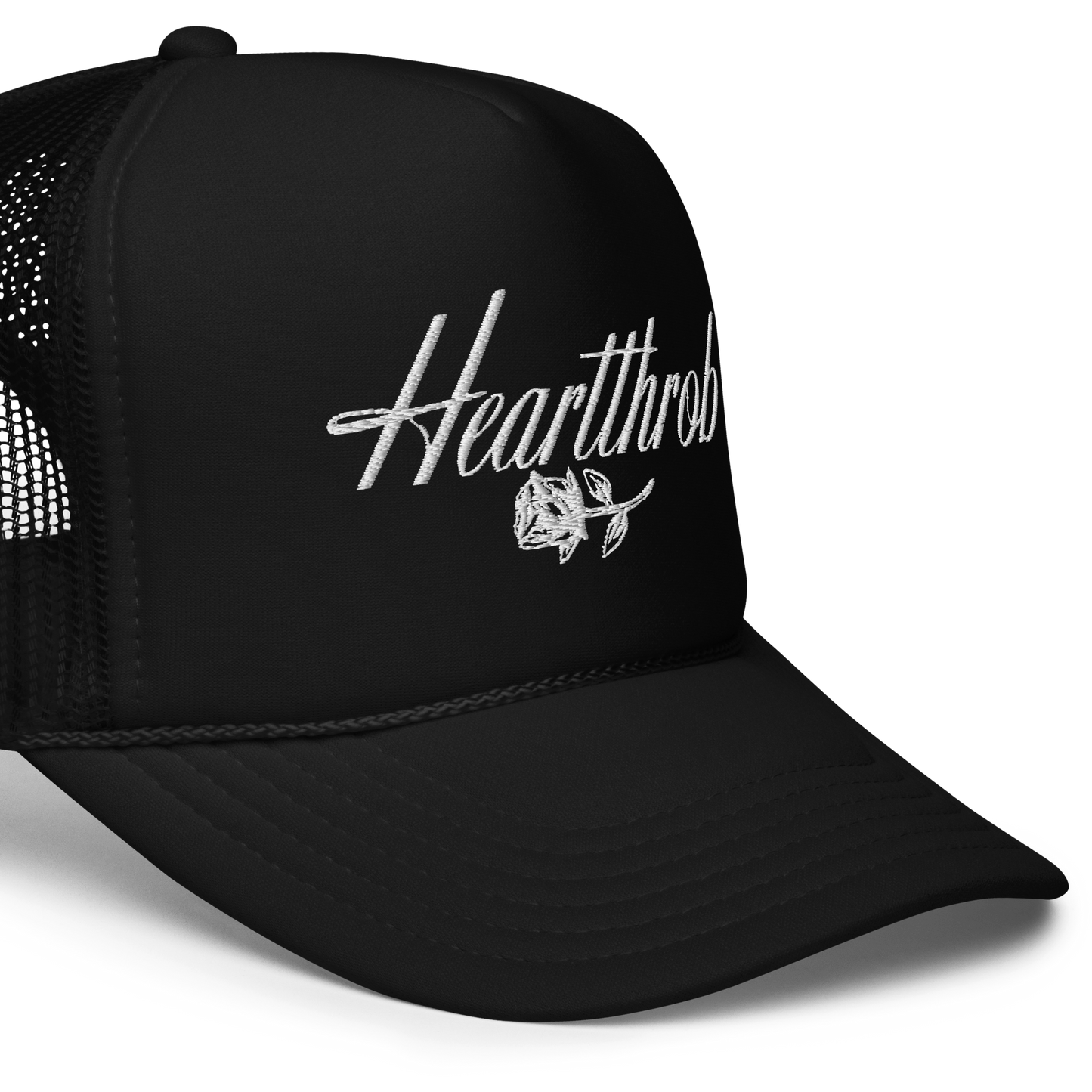 "Valentine" Trucker Hat (Black)