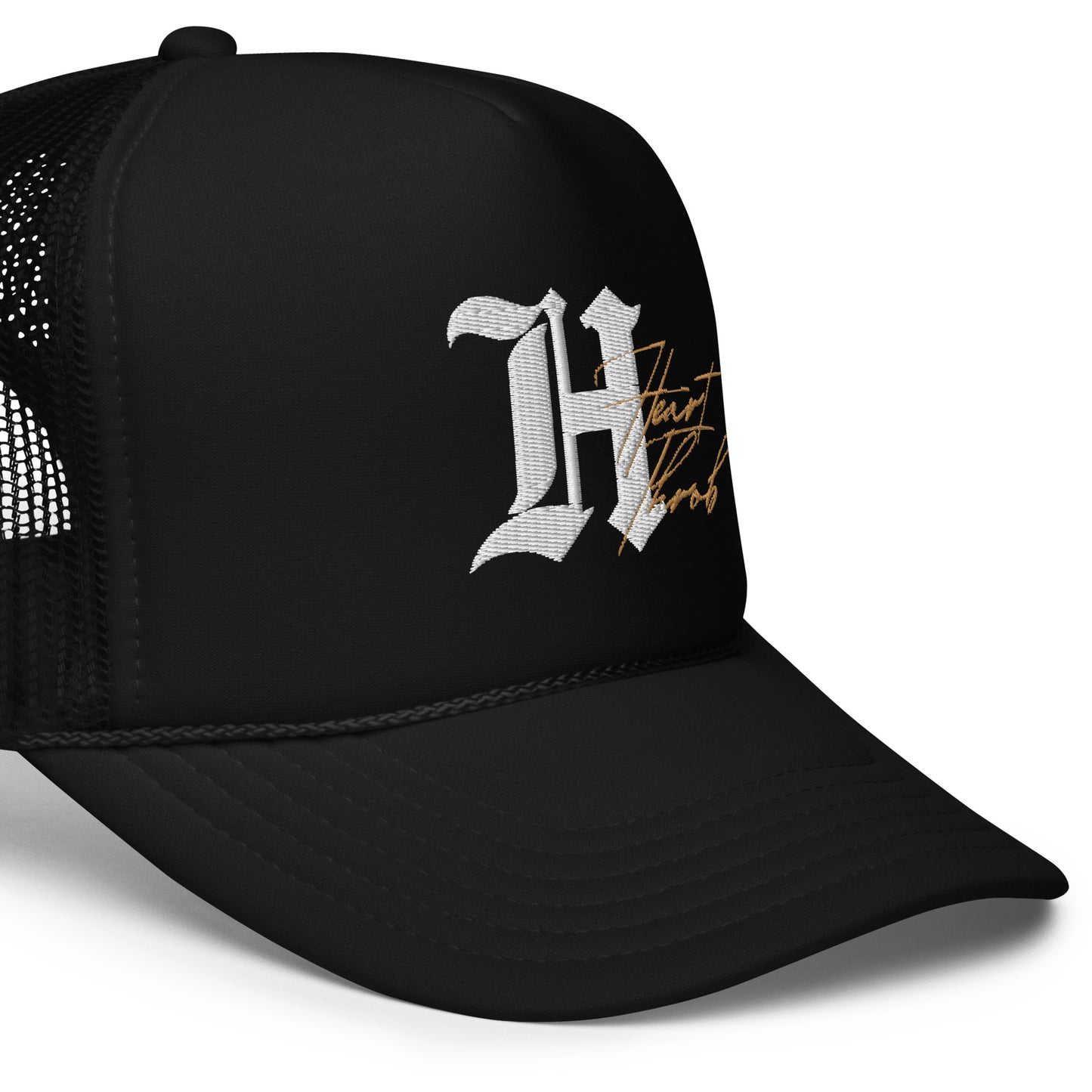 "Signature" Trucker Hat (Black)