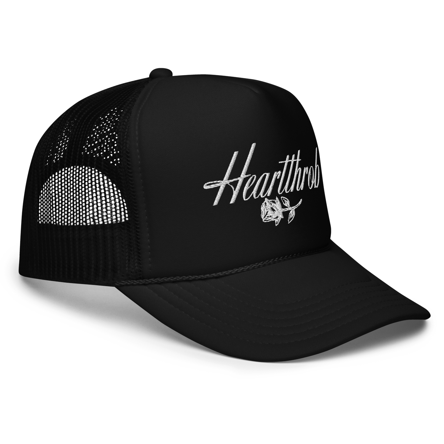 "Valentine" Trucker Hat (Black)