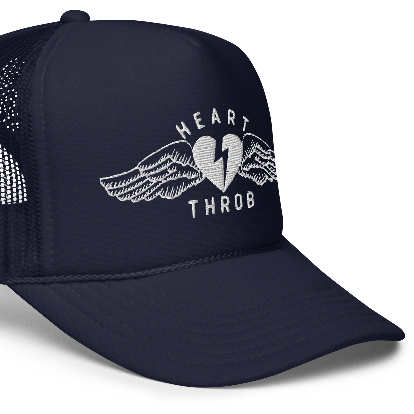"Wings" Trucker Hat (Navy)