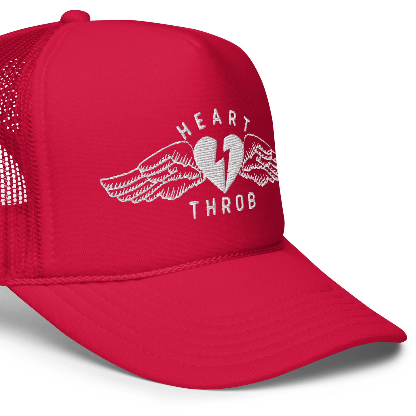 "Wings" Trucker Hat (Red)