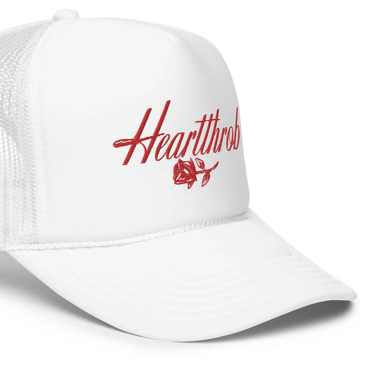"Valentine" Trucker Hat (White)