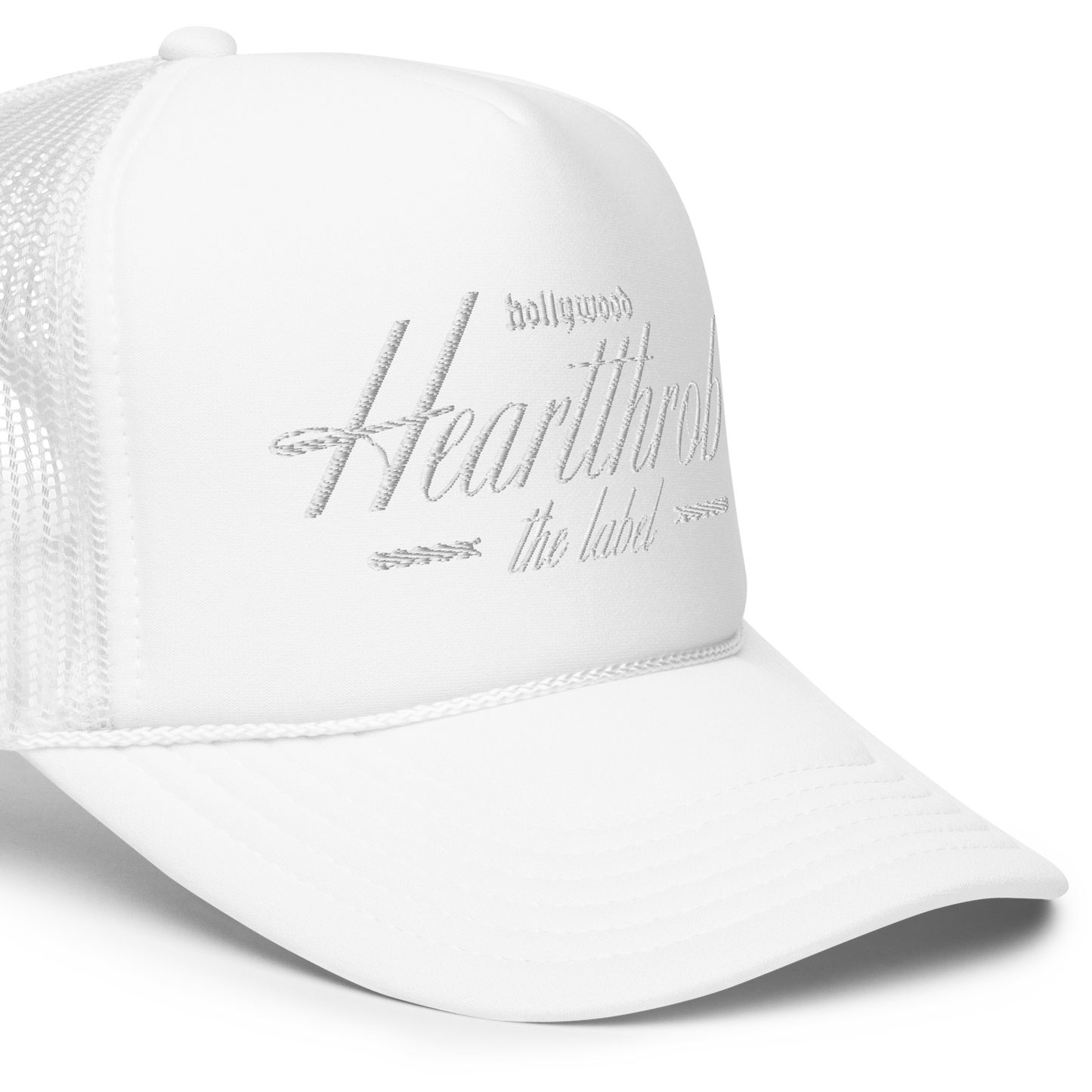"The Chateau" Trucker Hat (White)