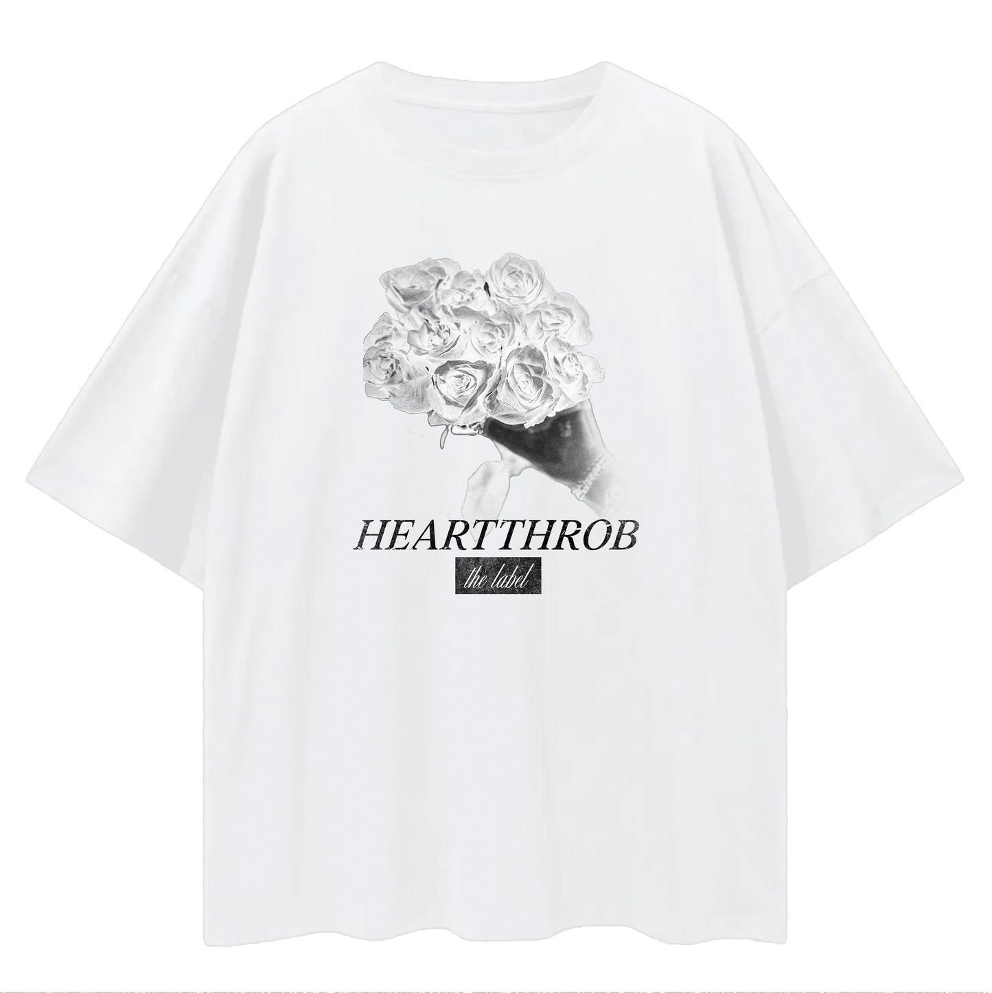 "Roses" Tee (White)