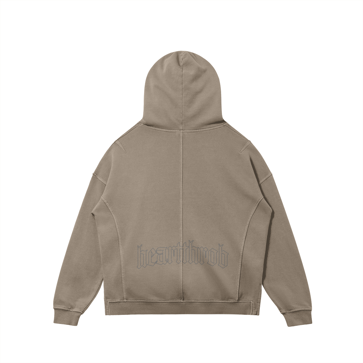 "Cherub" Hoodie (Washed Brown)