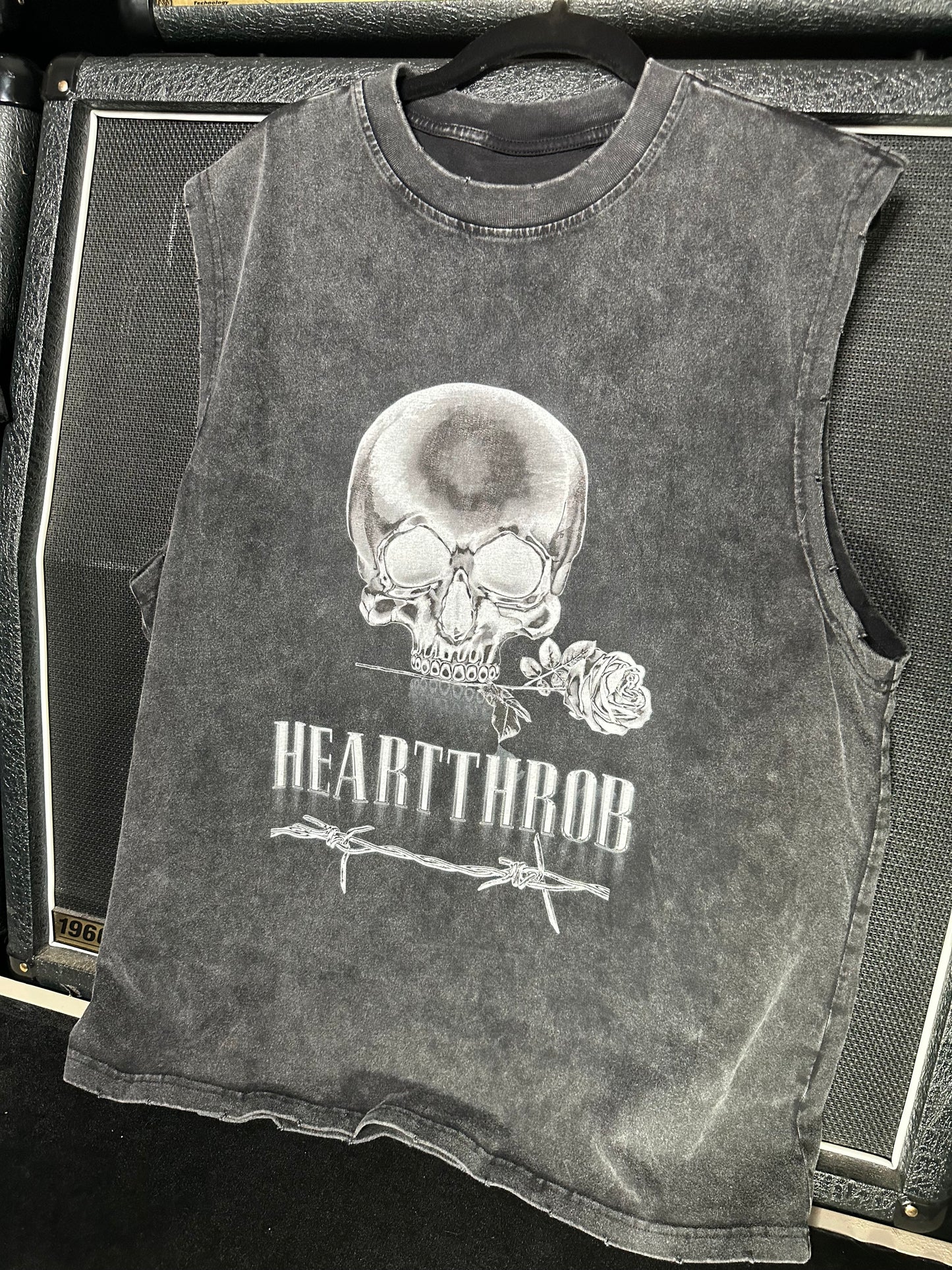 "Love N' Destruction" Snow Washed Tank Top