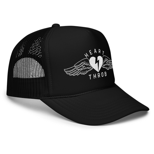 "Wings" Trucker Hat (Black)