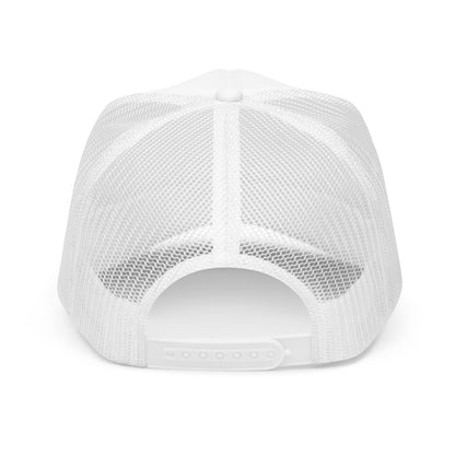 "Wings" Trucker Hat (White/Red)