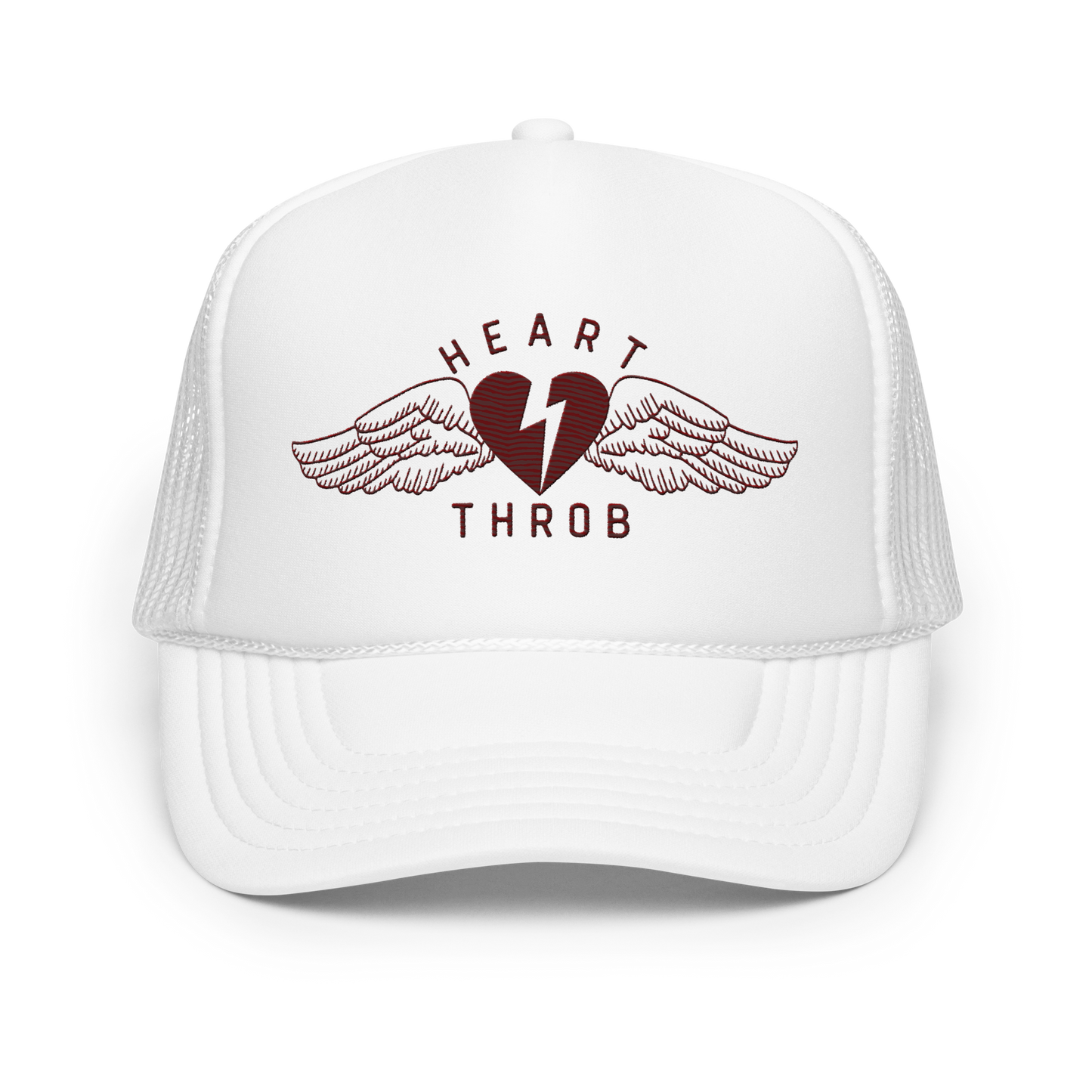 "Wings" Trucker Hat (Maroon)