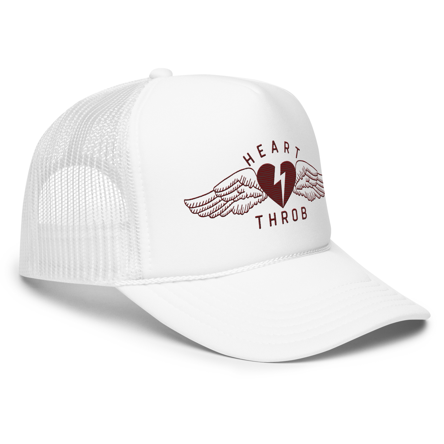 "Wings" Trucker Hat (Maroon)