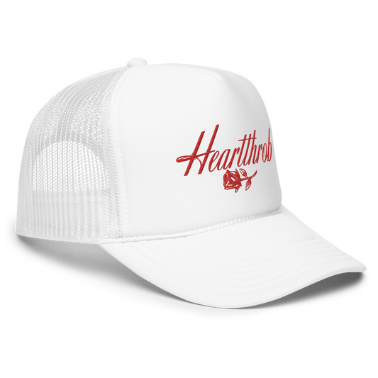 "Valentine" Trucker Hat (White)