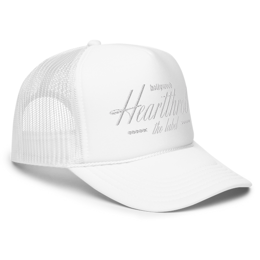 "The Chateau" Trucker Hat (White)