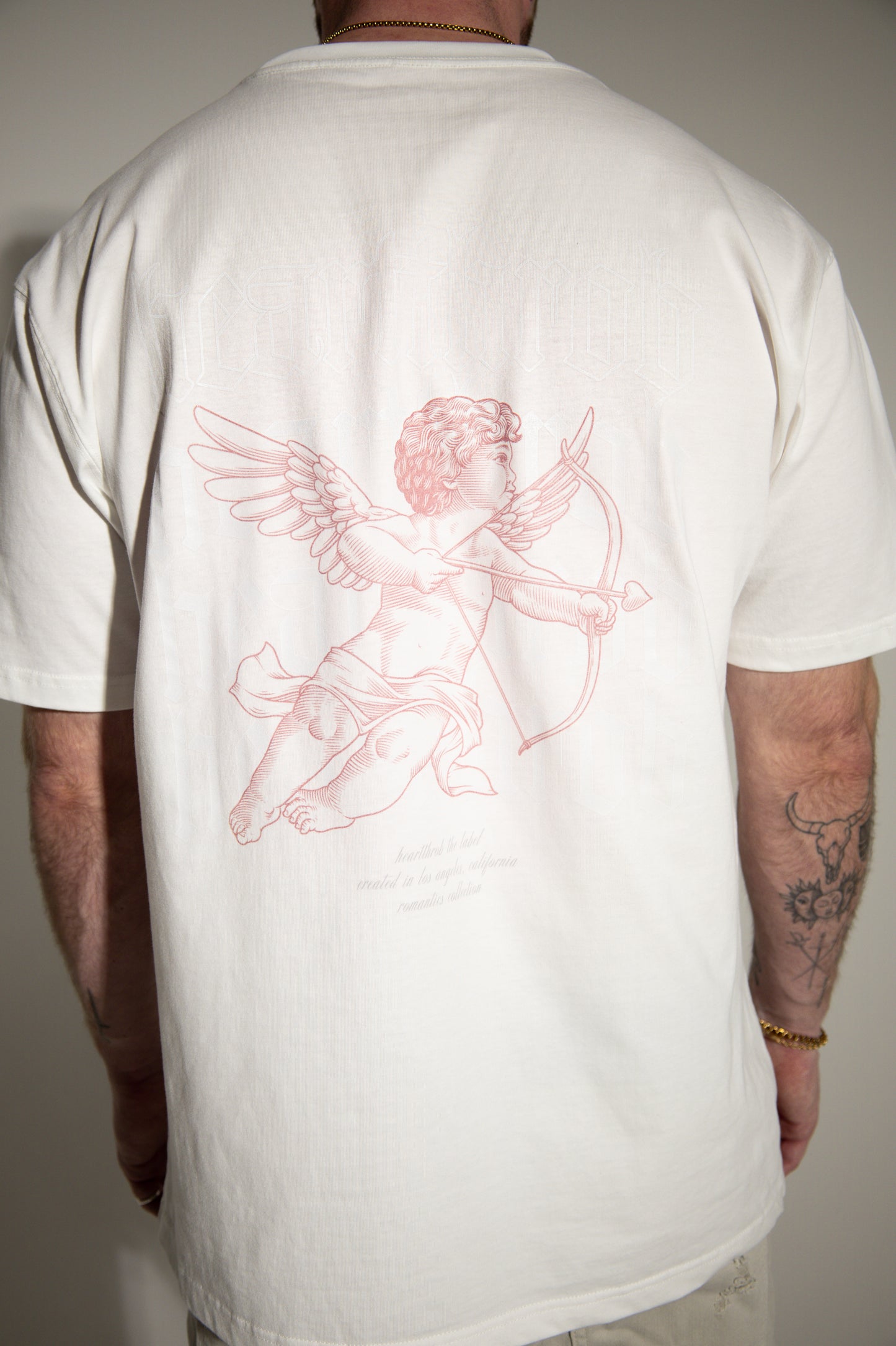 "Cherub" Heavyweight Tee (Mauve)