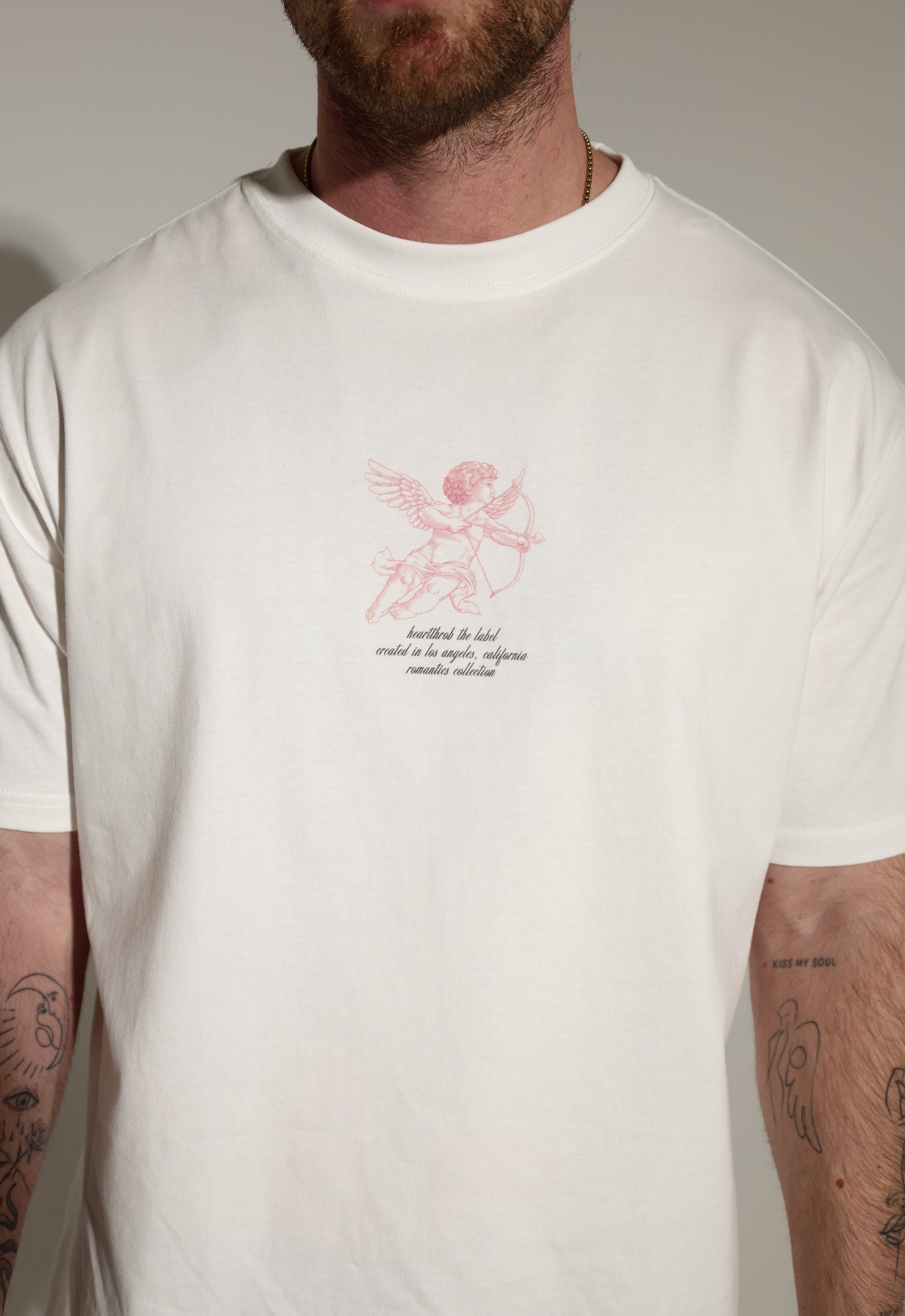 "Cherub" Heavyweight Tee (Mauve)