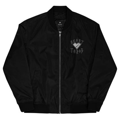 Embroidered Bomber Jacket (Black v2)