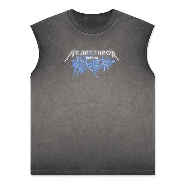 "World Tour" Vintage Muscle Tank