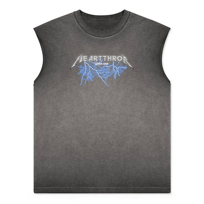 "World Tour" Vintage Muscle Tank